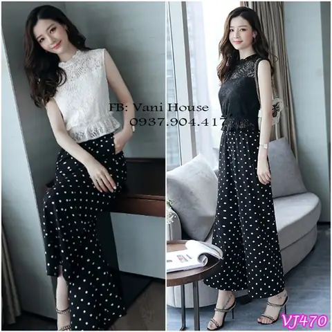 Review Quần Ống Rộng Chấm Bi Set Vj470 - V180: Phân Tích Chi Tiết Trước Khi Mua