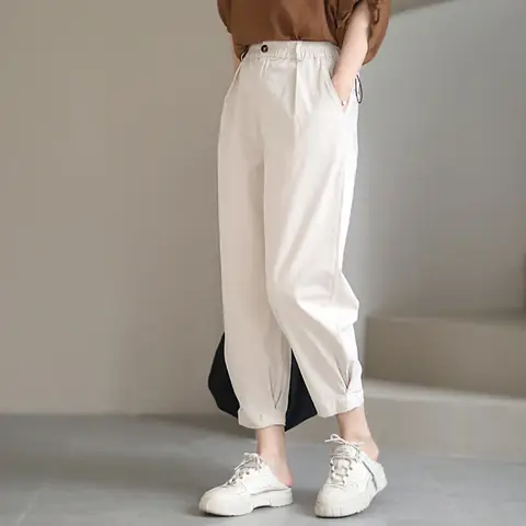 Quần Thun Ống Túm Nữ