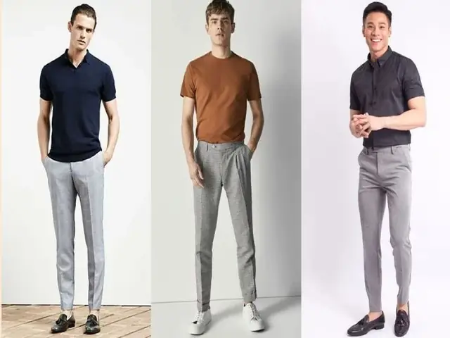 Quần Xám Phối Áo Màu Gì