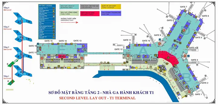Sân Bay Nội Bài Map