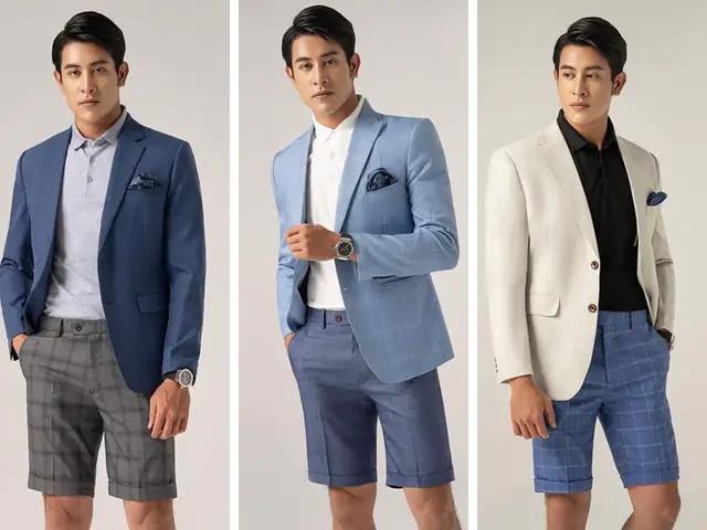 Set Áo Khoác Và Quần Short