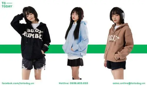 Top 5 Shop Bán Áo Khoác Hoodie Nữ Đẹp, Giá Tốt Nhất Hiện Nay