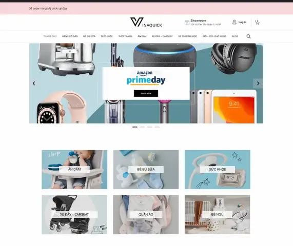 Vinaquick: Đánh Giá Chi Tiết Shop Đồ Mẹ Và Bé Cao Cấp Từ Mỹ