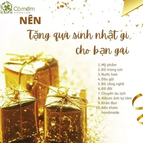 Sinh Nhật Bạn Gái Nên Tặng Gì