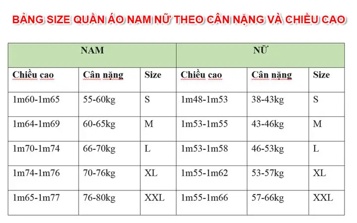 Size M Eo Bao Nhiêu