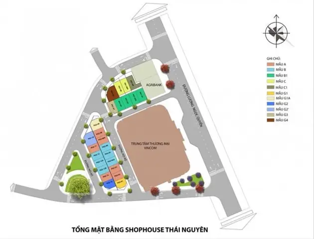 Sơ Đồ Vincom Thái Nguyên