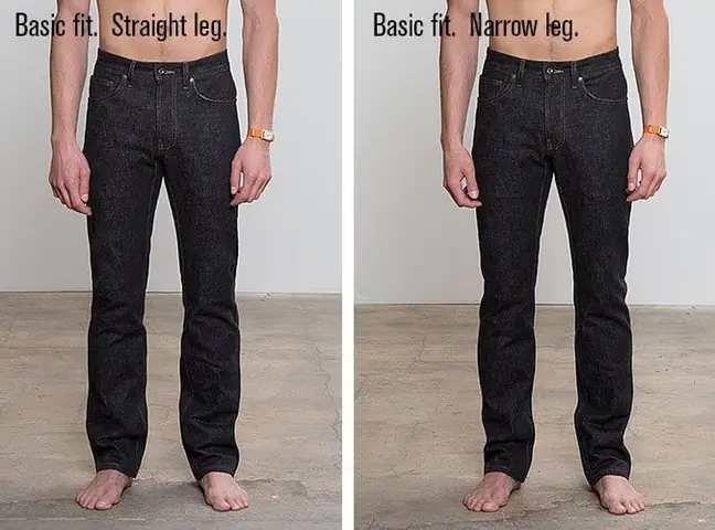 Straight Fit Vs Slim Fit