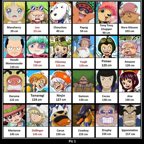Tất Cả Nhân Vật One Piece