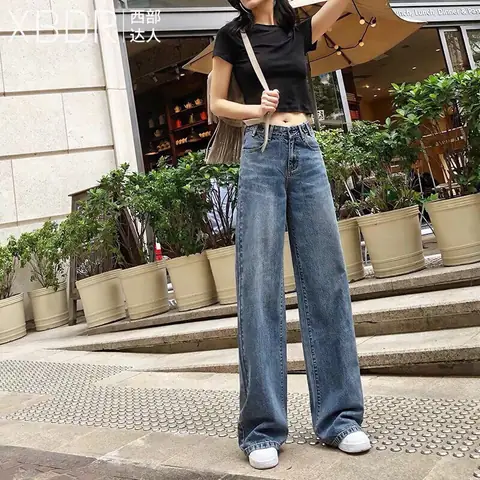 Thời Trang Quần Jean Ống Suông