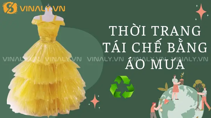 Thời Trang Tái Chế Bằng Áo Mưa