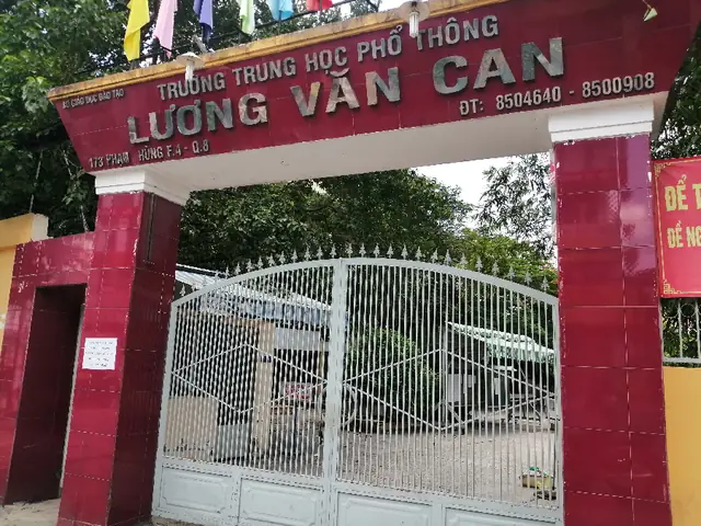 Thpt Lương Văn Can Quận 8