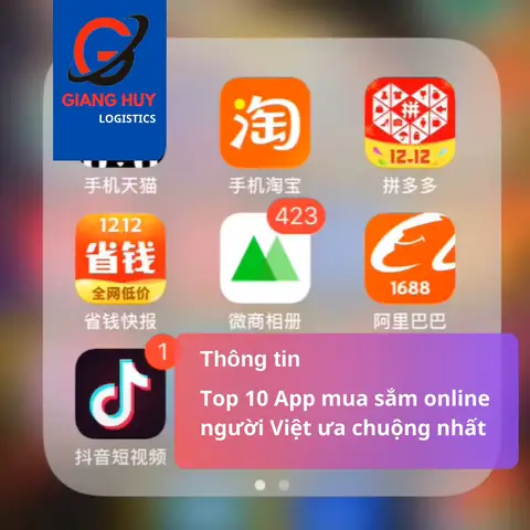 Top Ứng Dụng Mua Sắm Online