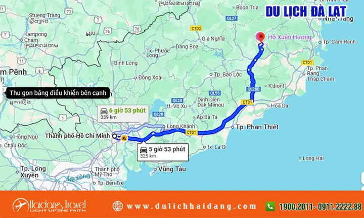 Tphcm Đến Đà Lạt Bao Nhiêu Km