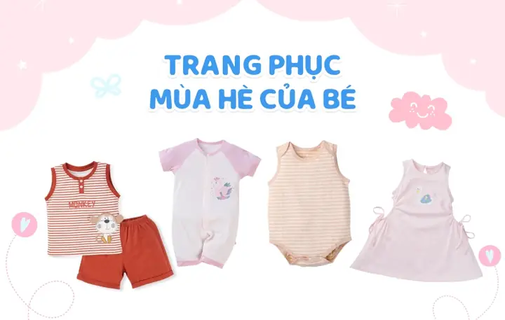 Trang Phục Mùa Hè Của Bé