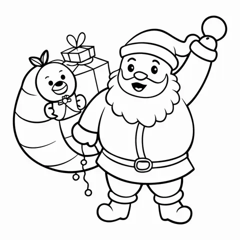 Tranh Tô Màu Noel Cho Bé