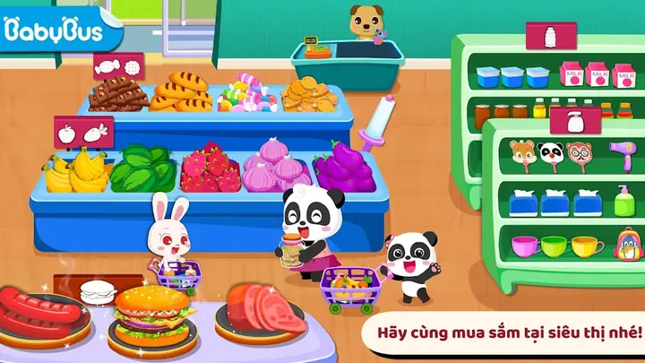 Trò Chơi Gấu Trúc Bán Hàng
