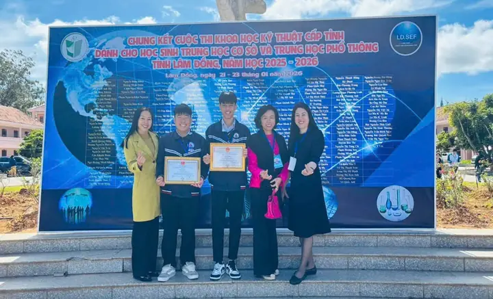 Trường Chi Lăng Đà Lạt: Đột Phá Với Dự Án Vr Lịch Sử Đạt Giải Ba