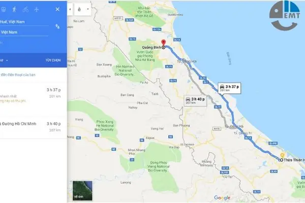 Từ Huế Đến Quảng Bình Bao Nhiêu Km