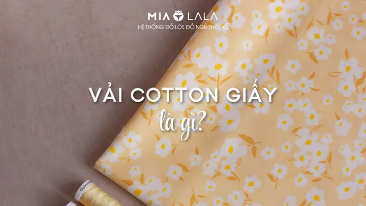 Vải Cotton Giấy Là Gì? Tất Tần Tật Về Chất Liệu Thân Thiện Môi Trường