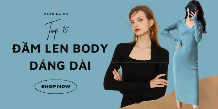 Top 15+ Mẫu Váy Len Body Dáng Dài Đẹp Và Quyến Rũ Nhất Mùa Đông