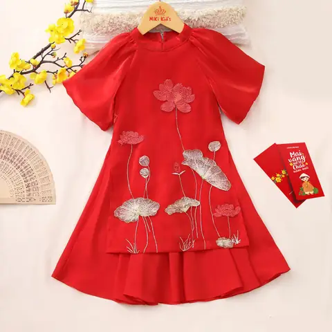 Váy Tết Cho Bé Gái 12 Tuổi