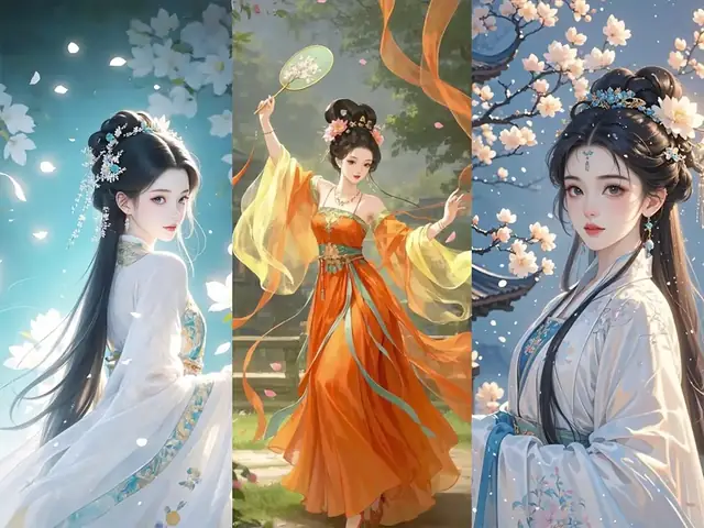 Vẽ Tranh Anime Nữ Cổ Trang