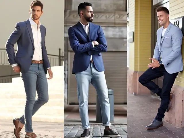 Vest Nam Mặc Với Quần Jeans