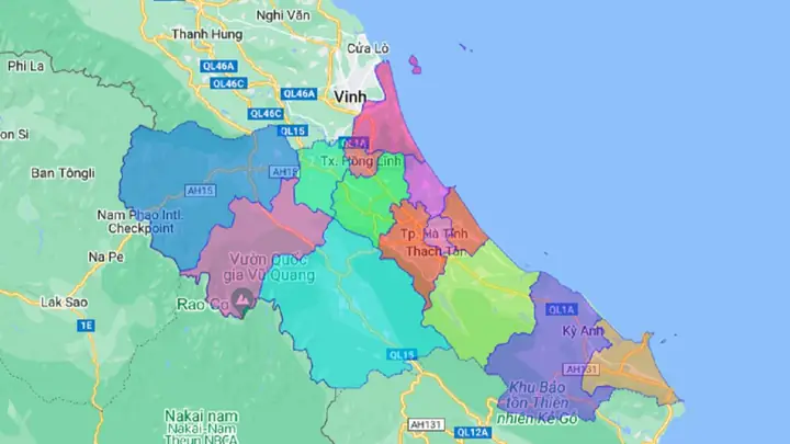 Vị Trí Địa Lý Hà Tĩnh