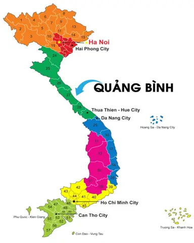 Vị Trí Địa Lý Quảng Bình