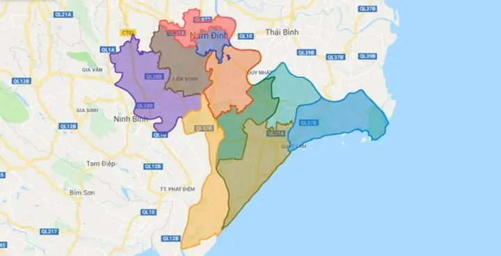 Vị Trí Địa Lý Tỉnh Nam Định