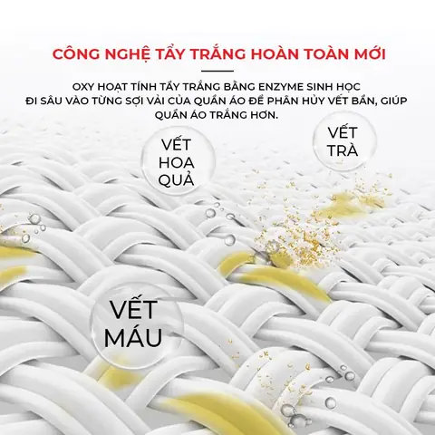 Viên Tẩy Trắng Quần Áo Của Nhật