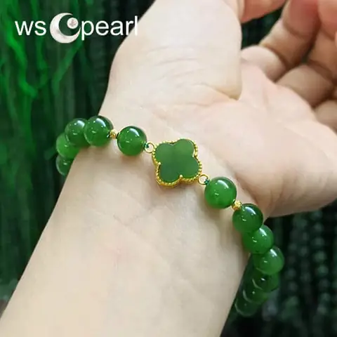 Vòng Tay Ngọc Bích Xanh