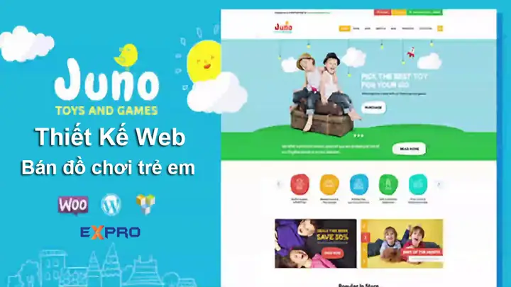 Web Bán Đồ Chơi Trẻ Em