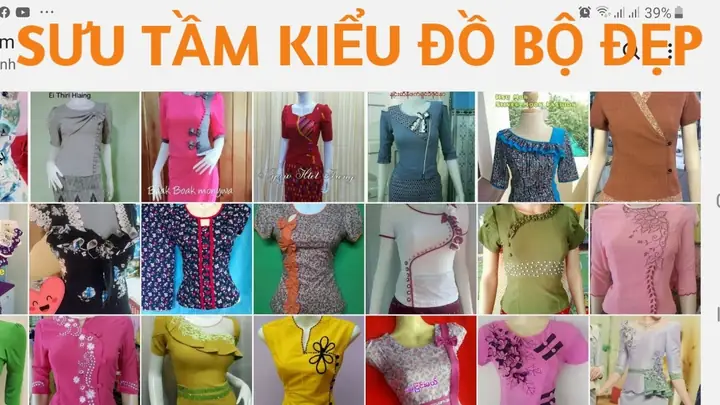 Xem Kiểu Áo Đồ Bộ